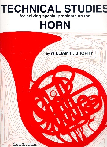 Cover: 9780825802362 | Technical Studies for Horn | For solving special problems on the horn