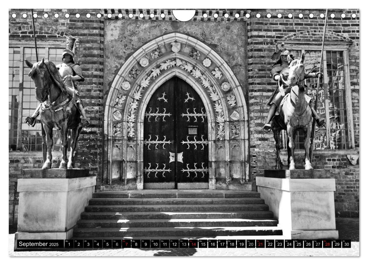 Bild: 9783435588862 | Historisches Bremen (Wandkalender 2025 DIN A4 quer), CALVENDO...