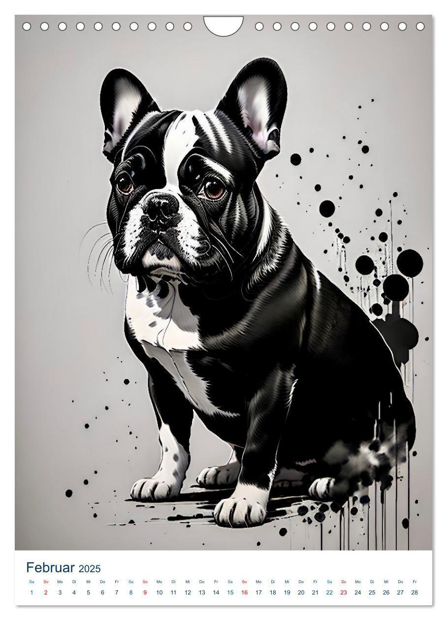 Bild: 9783383786143 | Französische Bulldoggen. Kunstvoll gestaltete Portraits...