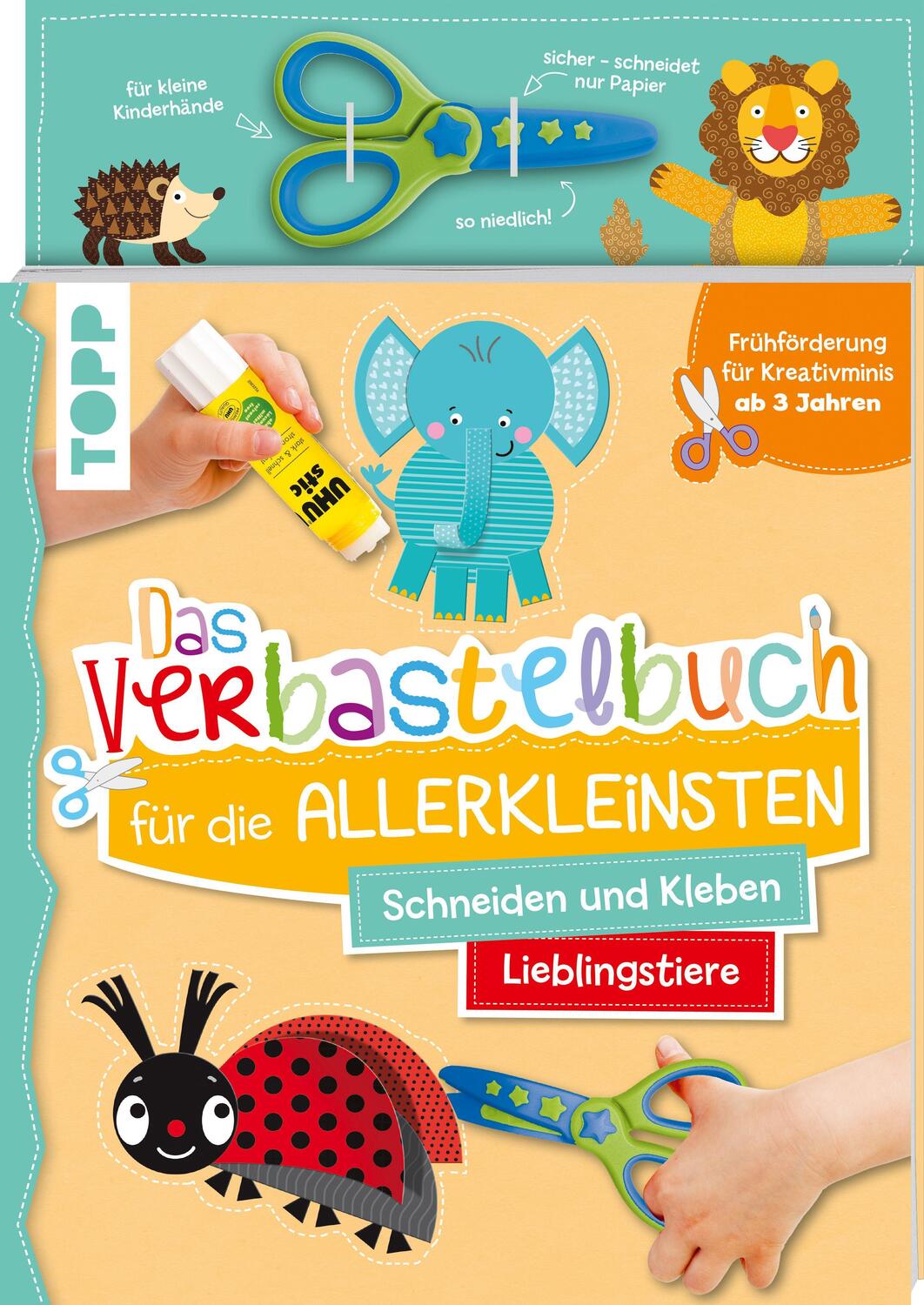 Cover: 9783772444883 | Das Verbastelbuch für die Allerkleinsten. Schneiden und Kleben....