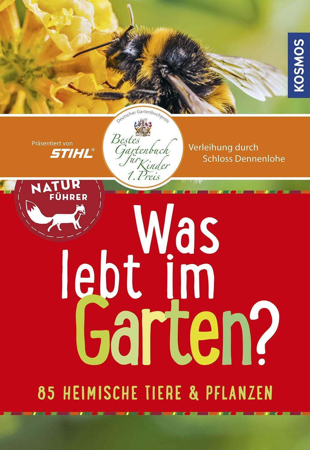 Cover: 9783440171813 | Was lebt im Garten? Kindernaturführer | Bärbel Oftring | Taschenbuch