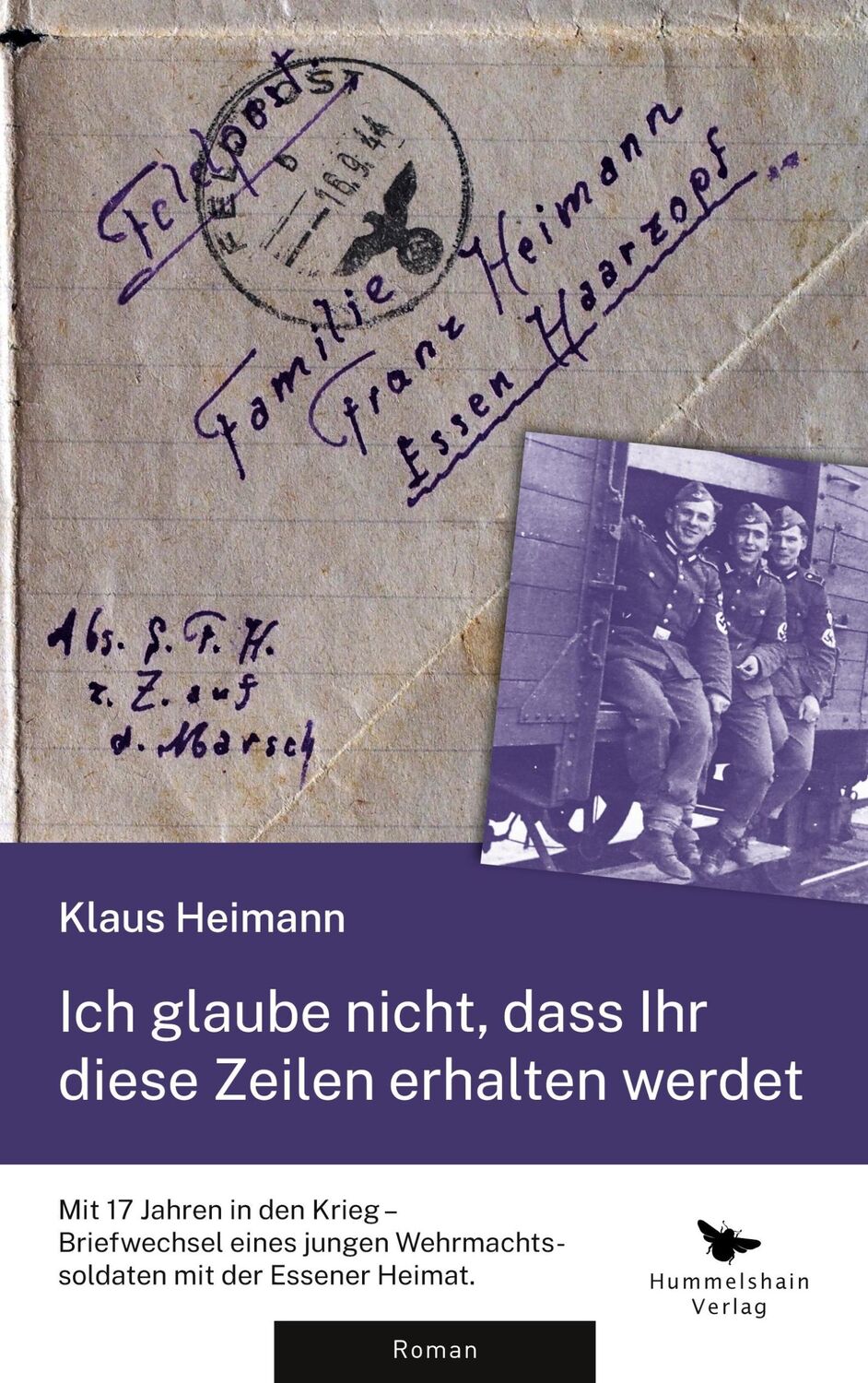 Cover: 9783943322330 | Ich glaube nicht, dass Ihr diese Zeilen erhalten werdet | Klaus | Buch