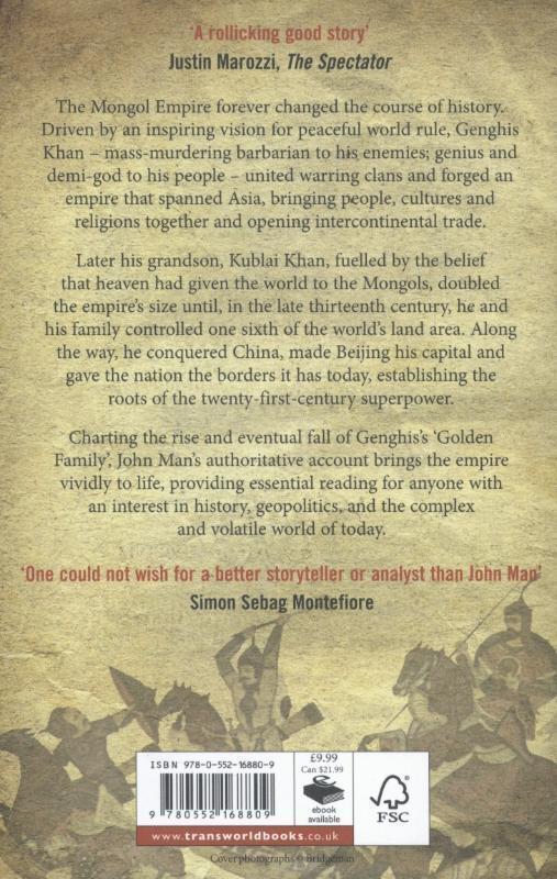 Rückseite: 9780552168809 | The Mongol Empire | John Man | Taschenbuch | Englisch | 2015
