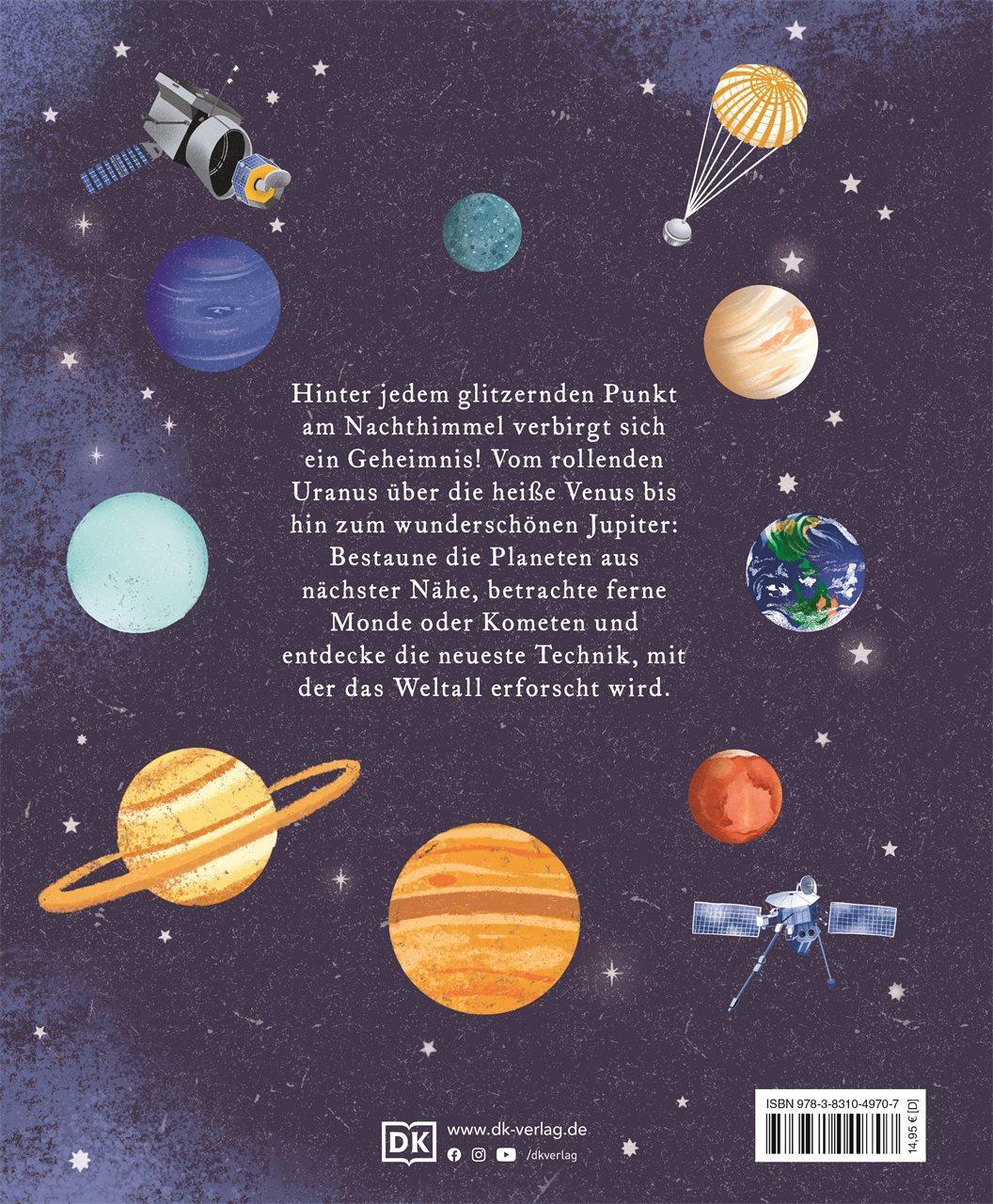 Rückseite: 9783831049707 | Die Planeten | Sophie Allan | Buch | Cover mit Folienveredelung | 2024