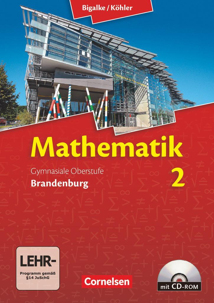 Cover: 9783060059379 | Bigalke/Köhler: Mathematik Sekundarstufe II. Bd. 02. Schülerbuch...