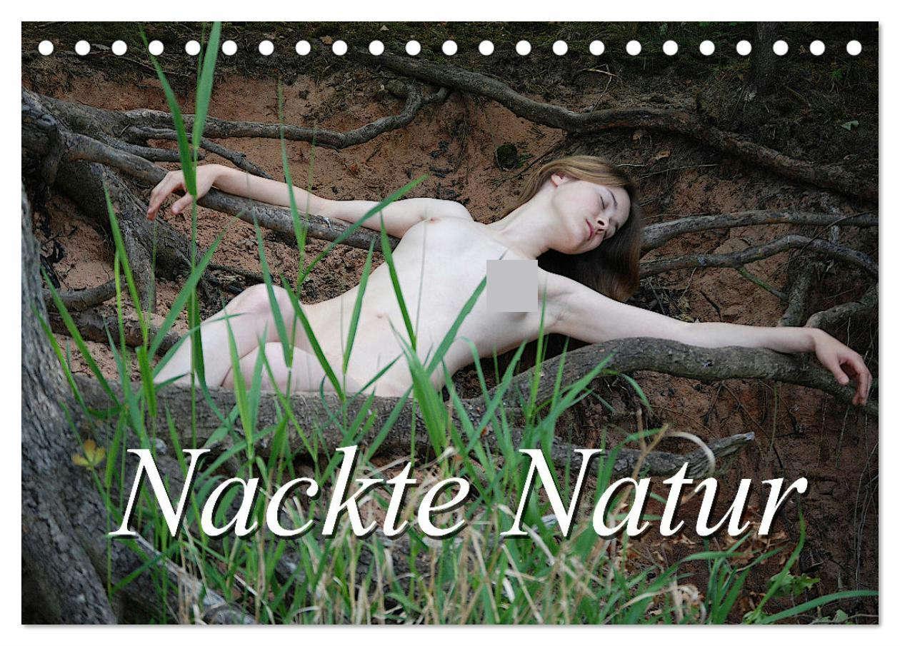 Cover: 9783383977565 | Nackte Natur (Tischkalender 2025 DIN A5 quer), CALVENDO Monatskalender