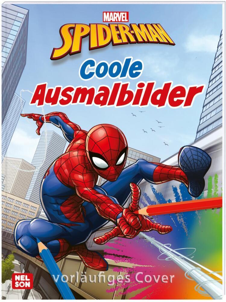 Cover: 9783845122366 | Spider-Man: Coole Ausmalbilder | Malvorlagen für Kinder ab 3 Jahren