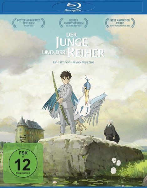 Cover: 4013575726912 | Der Junge und der Reiher BD | Blu-ray Disc | Deutsch | 2024