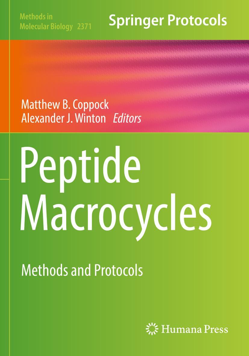 Cover: 9781071616918 | Peptide Macrocycles | Methods and Protocols | Winton (u. a.) | Buch