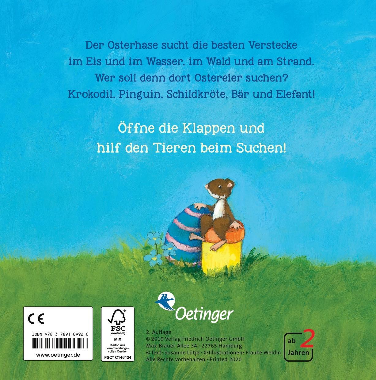 Rückseite: 9783789109928 | 1,2,3 für jeden gibt´s ein Ei! | Susanne Lütje | Buch | 16 S. | 2019
