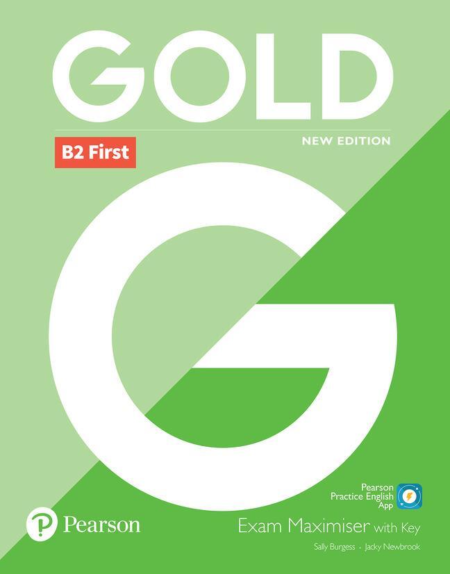 Cover: 9781292202242 | Gold B2 First New Edition Exam Maximiser with Key | Burgess (u. a.)