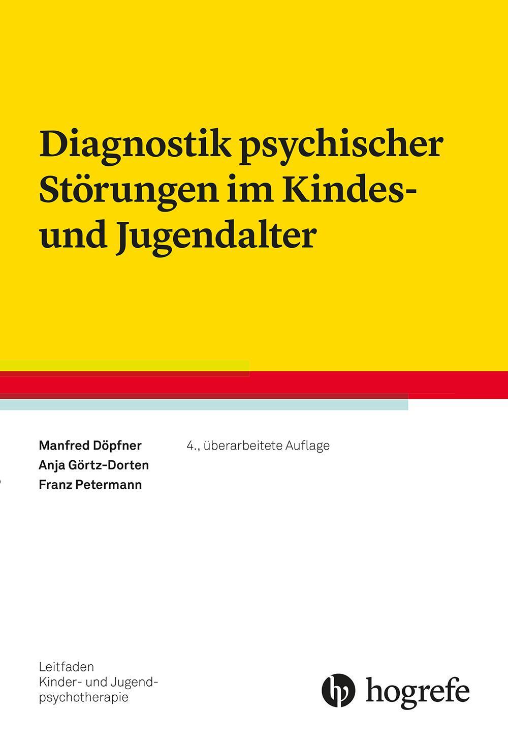 Cover: 9783801730949 | Diagnostik psychischer Störungen im Kindes- und Jugendalter | Buch | X