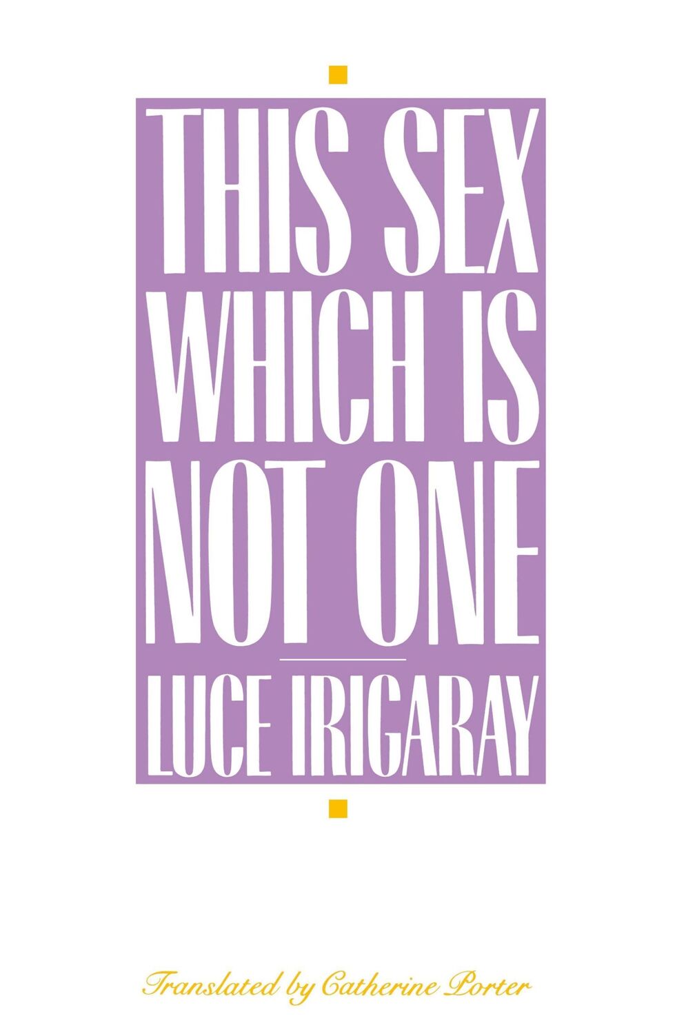 Cover: 9780801493317 | This Sex Which Is Not One | Luce Irigaray | Taschenbuch | Englisch