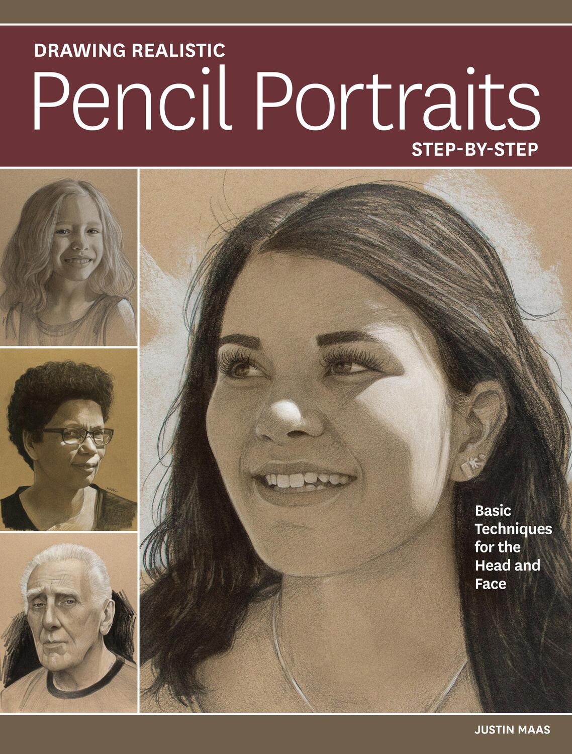 Cover: 9781440354618 | Drawing Realistic Pencil Portraits Step by Step | Justin Maas | Buch