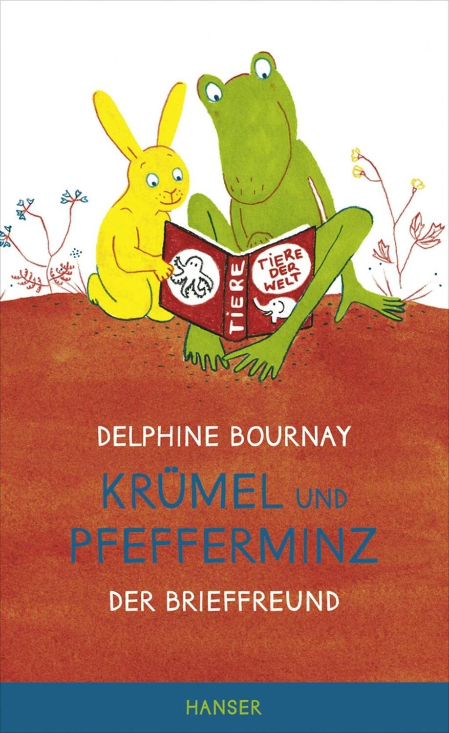 Cover: 9783446242852 | Krümel und Pfefferminz | Der Brieffreund | Delphine Bournay | Buch