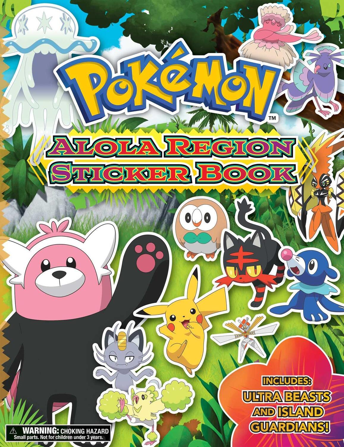 Cover: 9781604381962 | Pokémon Alola Region Sticker Book | The Pokemon Company International