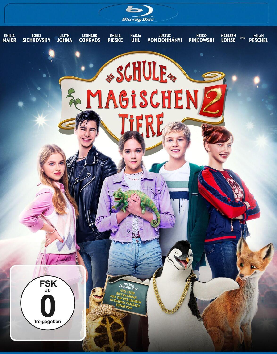 Cover: 4061229279710 | Die Schule der magischen Tiere 2 BD | Blu-ray Disc | Deutsch | 2022