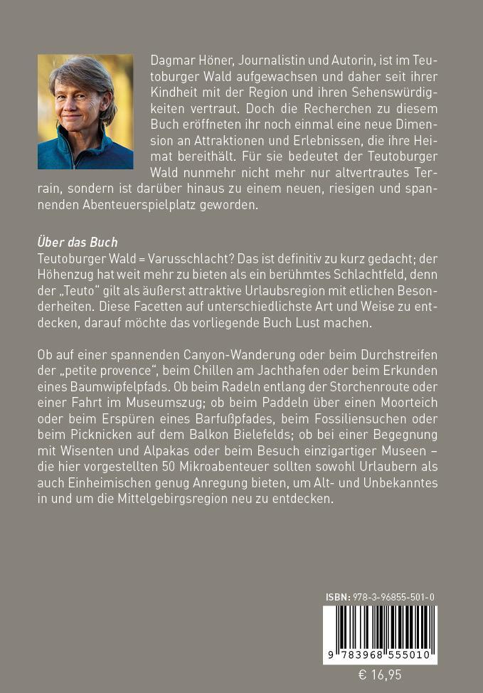 Rückseite: 9783968555010 | Teutoburger Wald - HeimatMomente | Dagmar Höner | Taschenbuch | 256 S.