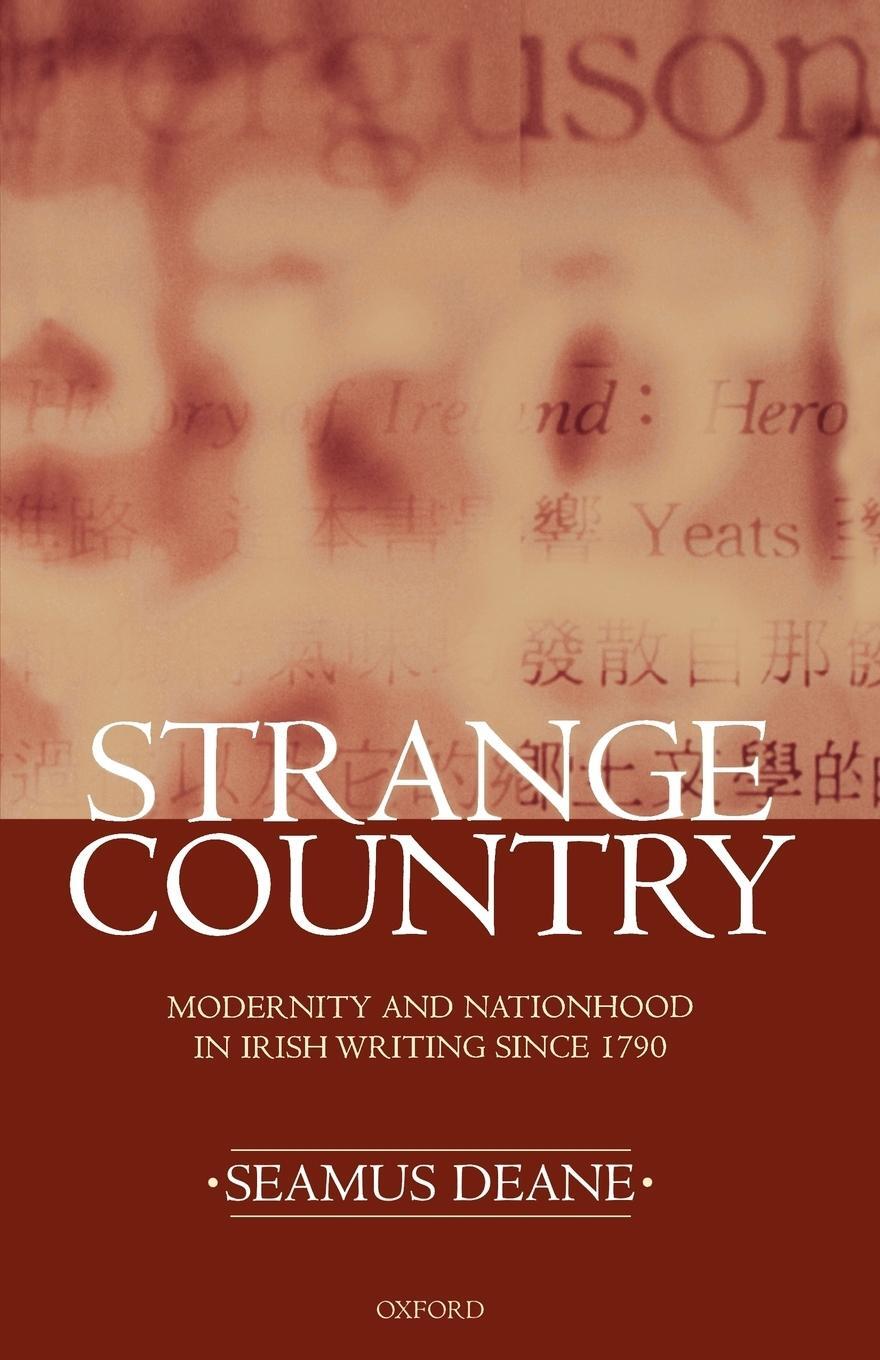 Cover: 9780198184904 | Strange Country | Modernity and Nationhood in Irish Writing Since 1790