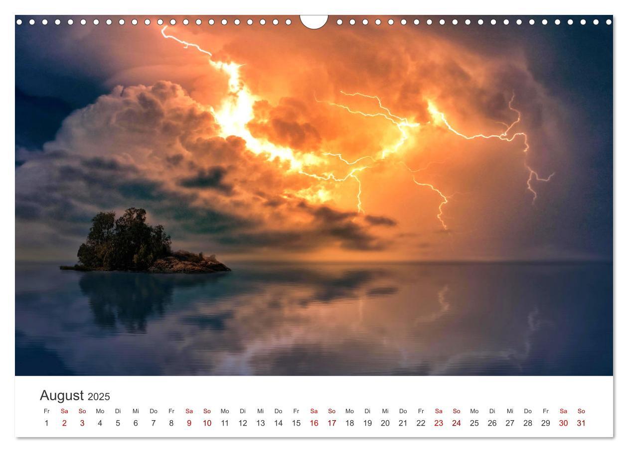 Bild: 9783383928734 | Wetterphänomene - Einmalige Naturschauspiele. (Wandkalender 2025...