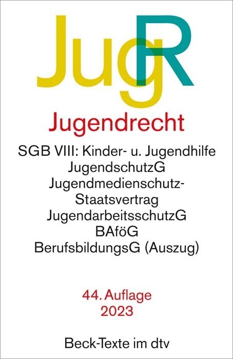 Cover: 9783423531603 | Jugendrecht JugR | Taschenbuch | Deutsch | 2023 | DTV