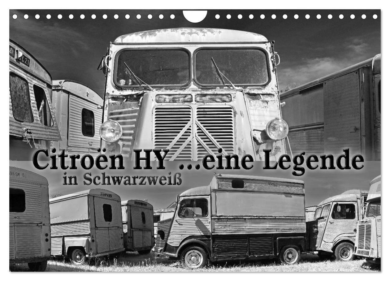 Cover: 9783675879669 | Citroën HY eine Legende in Schwarzweiß (Wandkalender 2024 DIN A4...