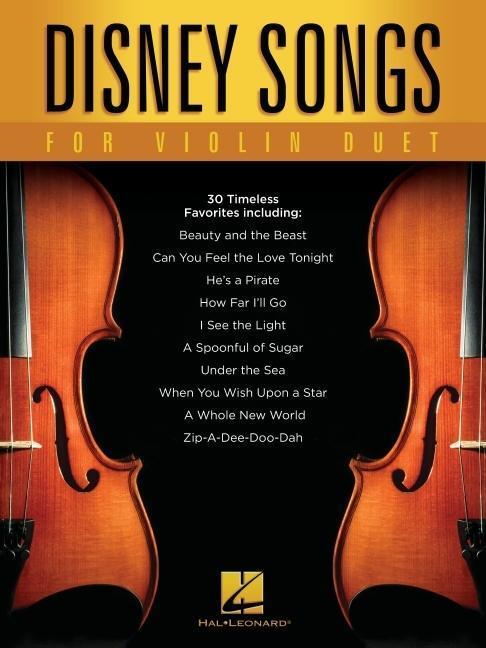 Cover: 888680666965 | Disney Songs For Violin Duet -For 2 Violins- (Book) | Various | Buch