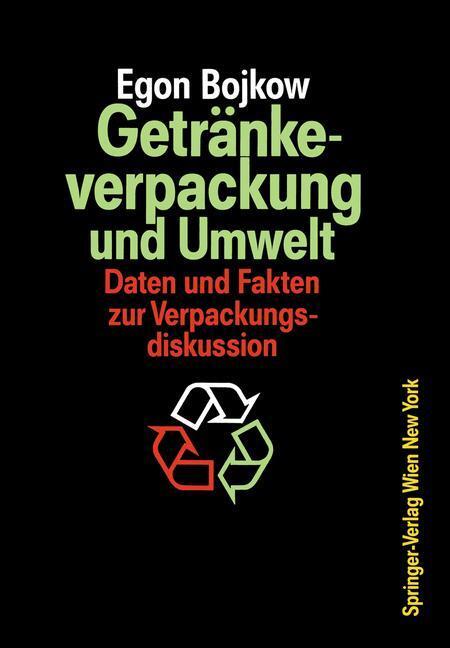 Cover: 9783211821343 | Getränkeverpackung und Umwelt | Egon Bojkow | Taschenbuch | Paperback