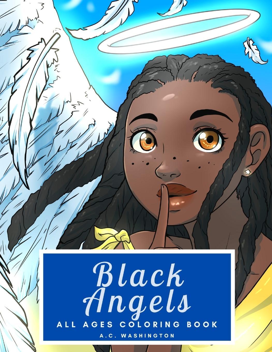 Cover: 9781737200109 | Black Angels | All Ages Coloring Book | A. C. Washington | Taschenbuch