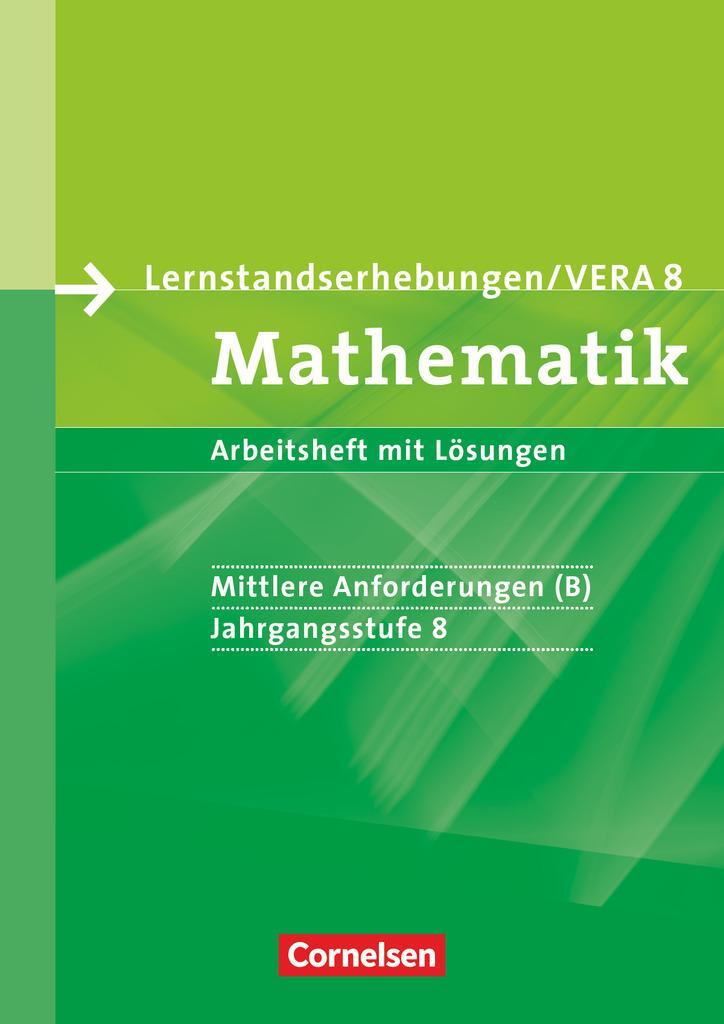 Cover: 9783060401796 | Lernstandserhebungen VERA - Mathematik. 8. Schuljahr. Mittlere...