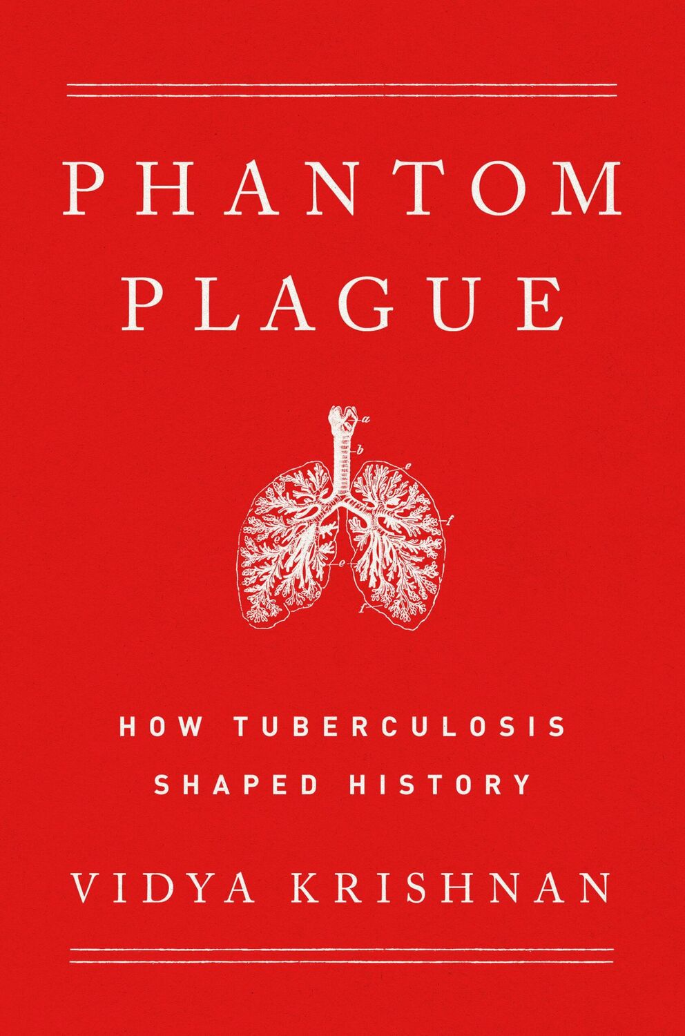 Cover: 9781541768468 | Phantom Plague | How Tuberculosis Shaped History | Vidya Krishnan