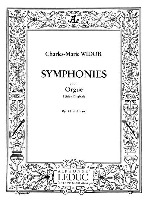 Cover: 9790230792486 | Symphonie For Organ No.6 Op.42 No.2 | Charles-Marie Widor | Buch