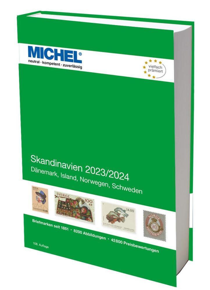 Cover: 9783954024605 | Skandinavien 2023/2024 | Europa Teil 10 | MICHEL-Redaktion | Buch