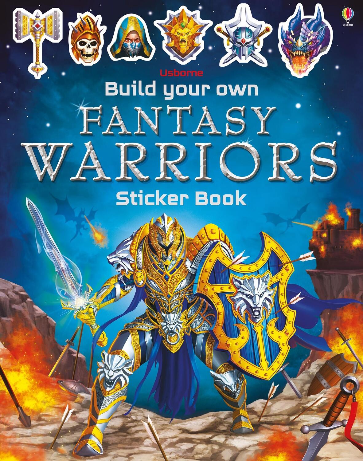Cover: 9781474952101 | Build Your Own Fantasy Warriors Sticker Book | Simon Tudhope | Buch
