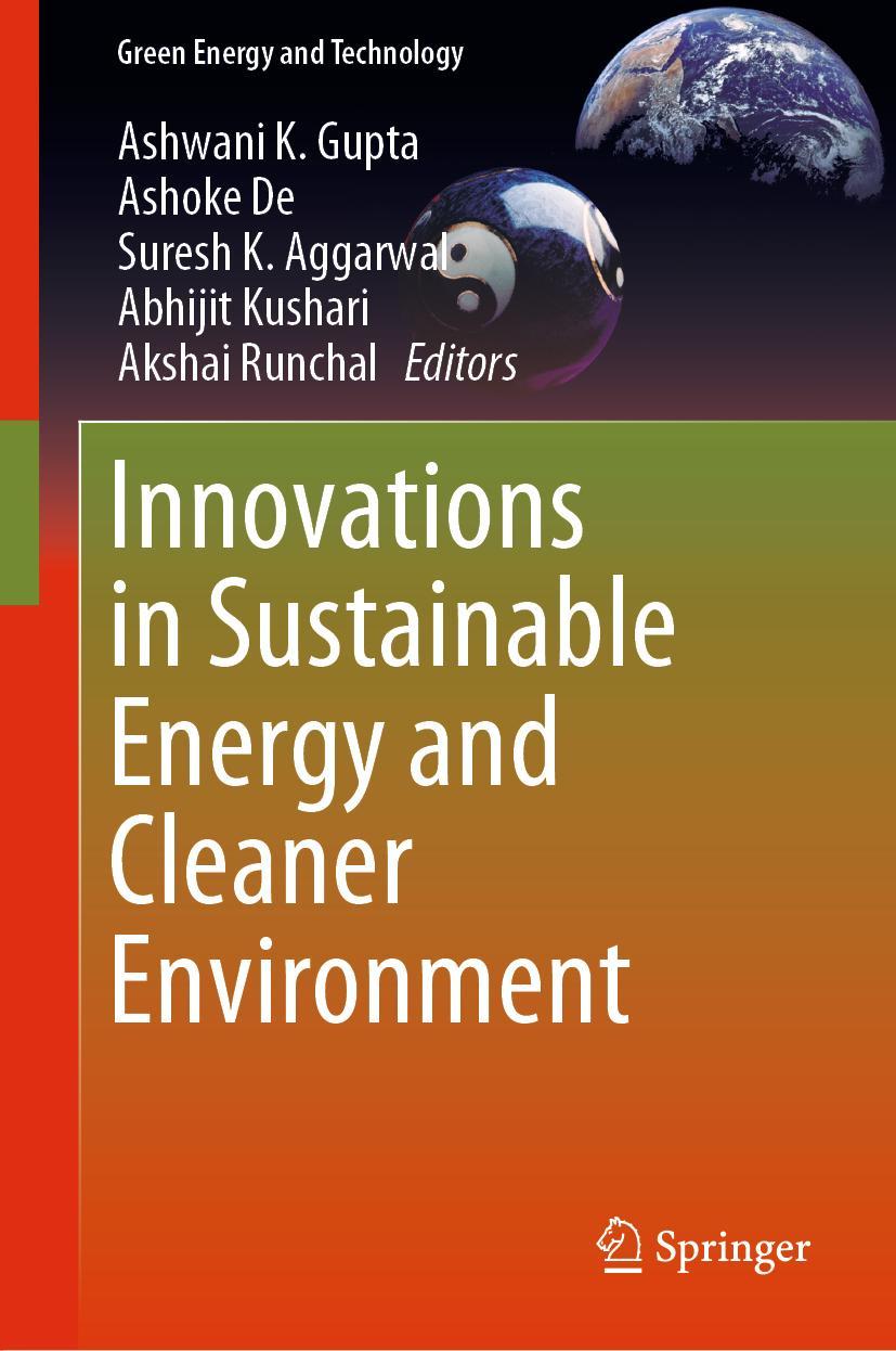 Cover: 9789811390111 | Innovations in Sustainable Energy and Cleaner Environment | Buch