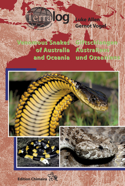 Cover: 9783899733686 | Venomous Snakes of Australia and Oceania / Giftschlangen...