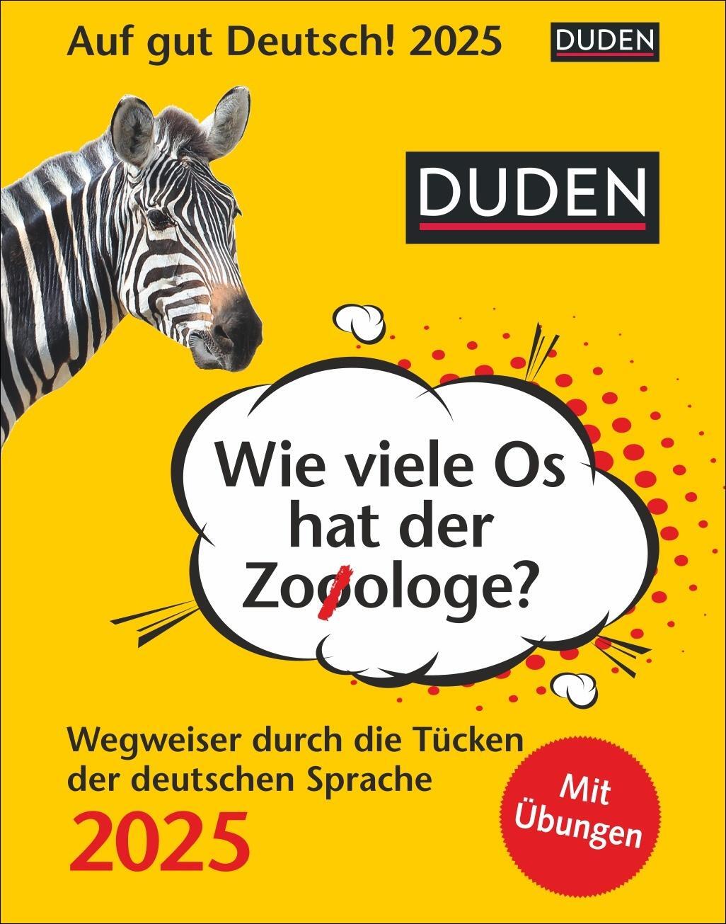 Cover: 9783840033247 | Duden Auf gut Deutsch - Wie viele Os hat der Zooologe?...
