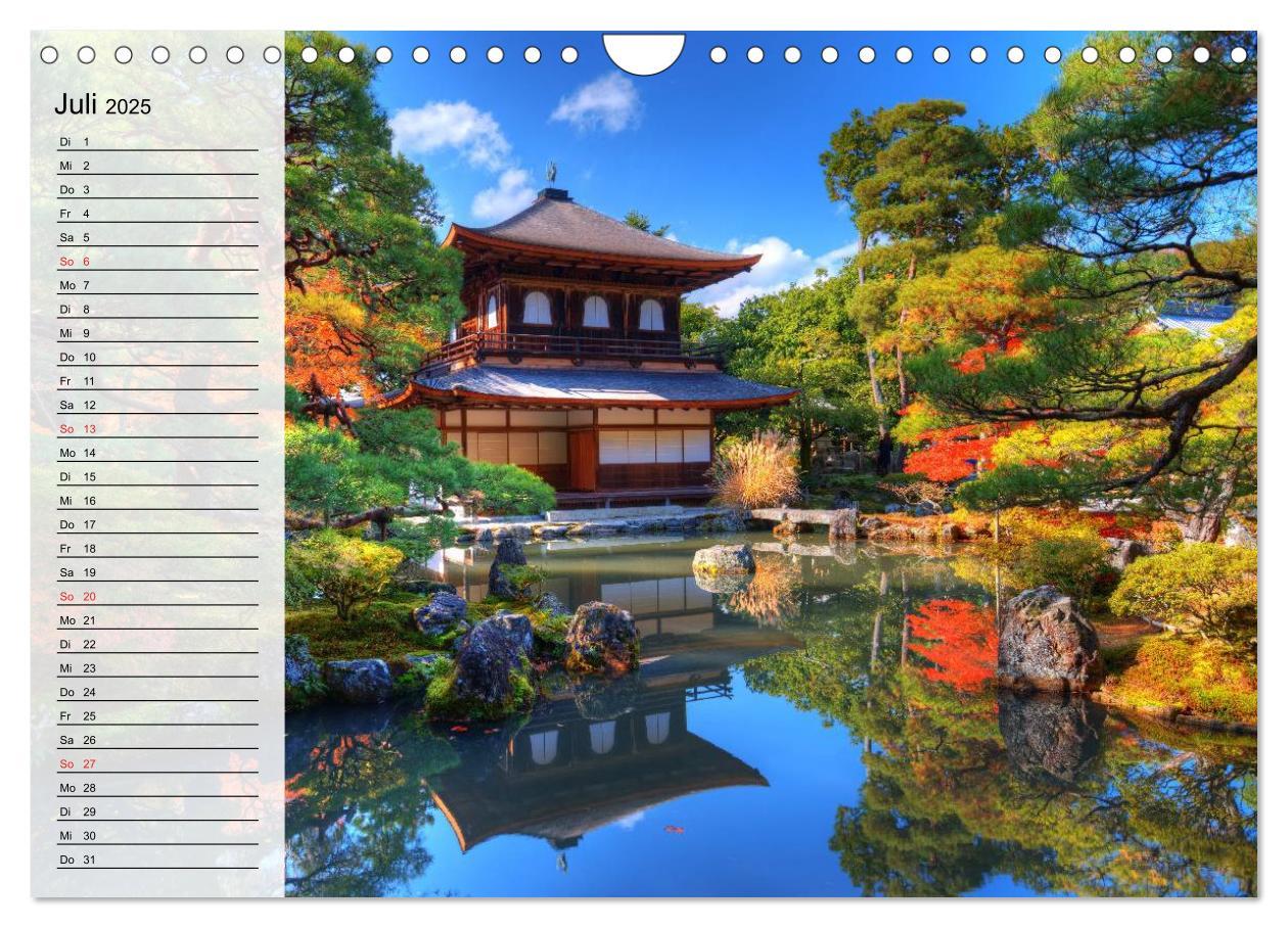 Bild: 9783435624584 | Japan. Im Land der aufgehenden Sonne (Wandkalender 2025 DIN A4...