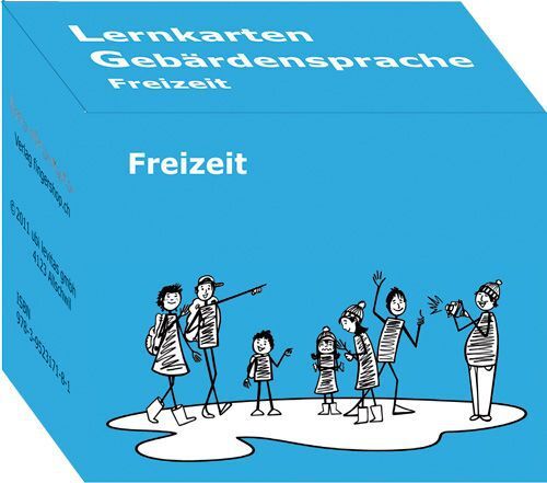Cover: 9783952317181 | Lernkarten Gebärdensprache: Freizeit | Marina Ribeaud | Box | 2015