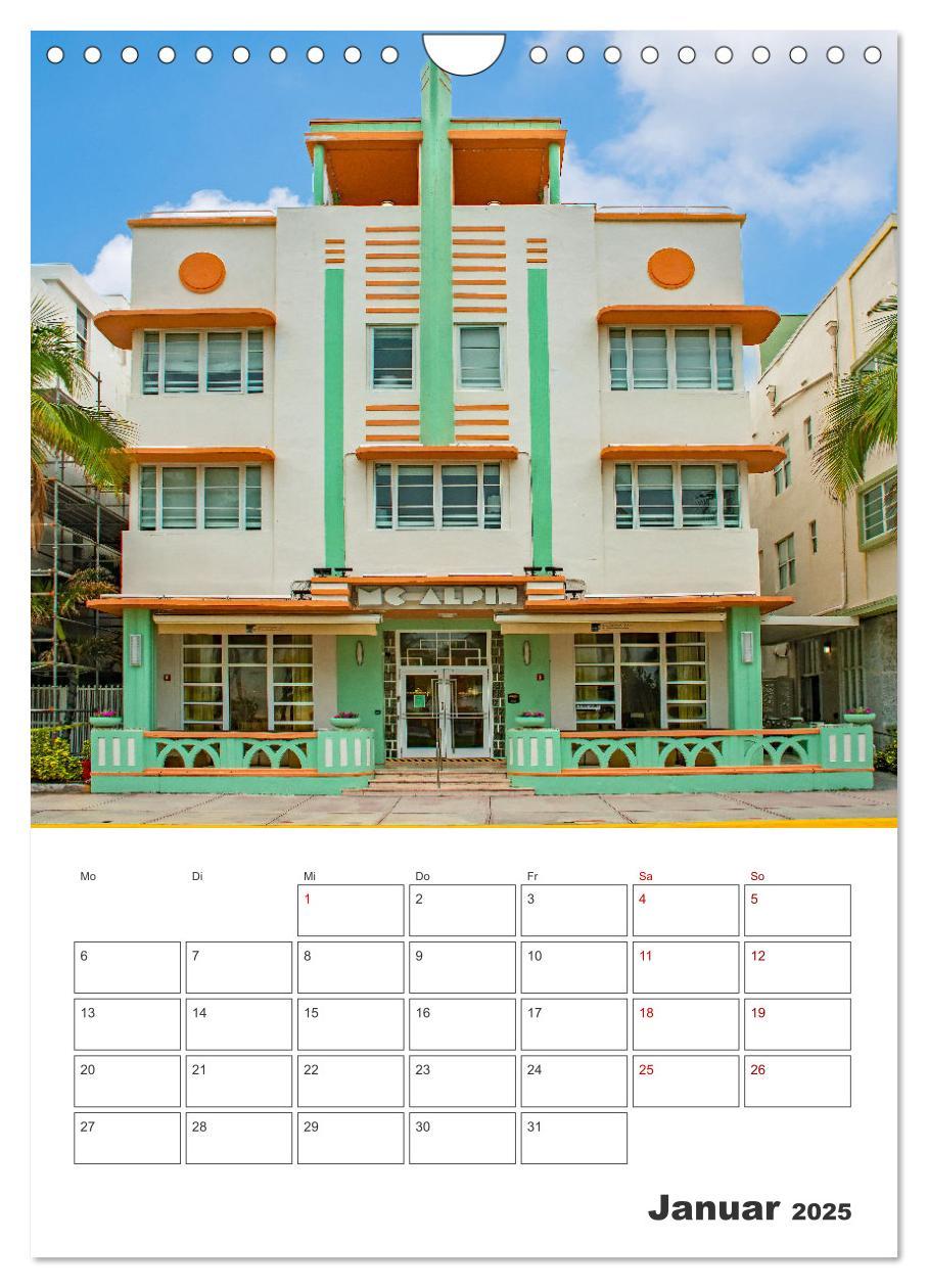 Bild: 9783457156452 | Miami - Reiseplaner (Wandkalender 2025 DIN A4 hoch), CALVENDO...