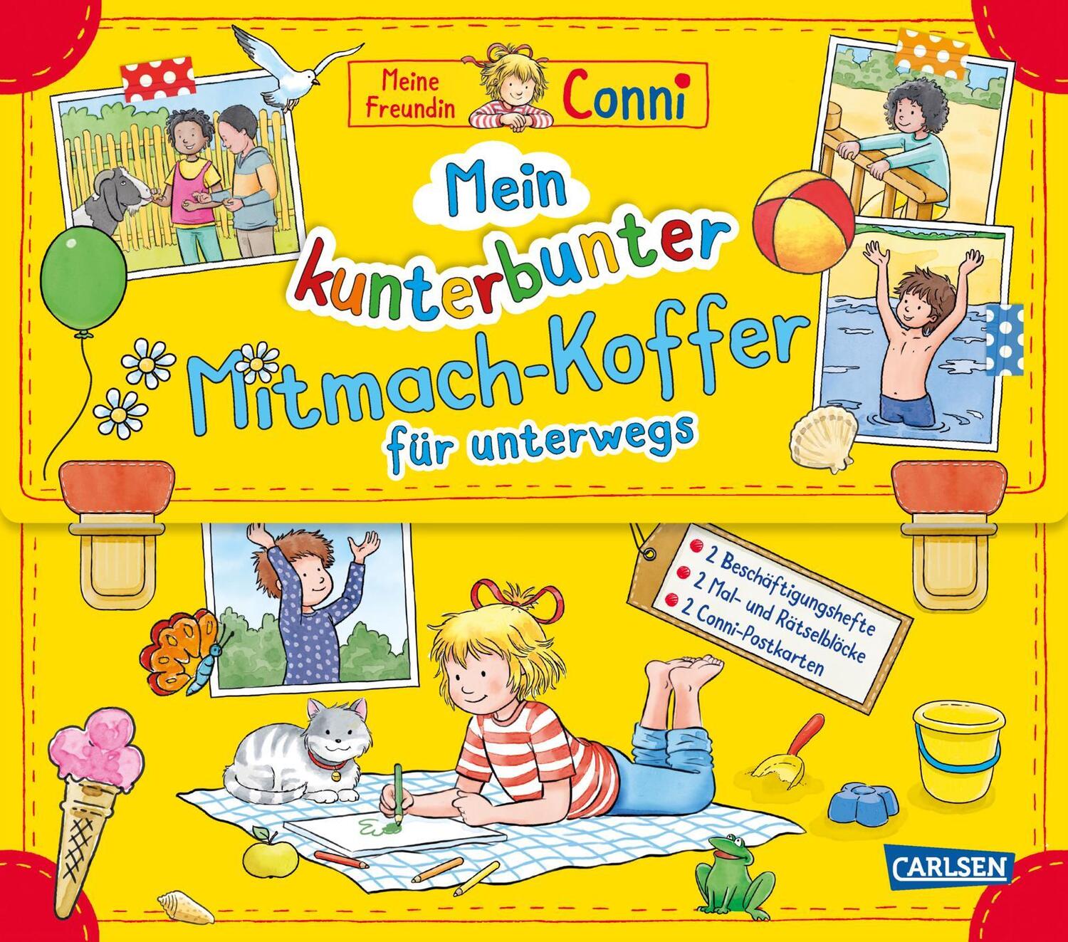 Cover: 9783551182807 | Conni Gelbe Reihe (Beschäftigungsbuch): Mein kunterbunter...