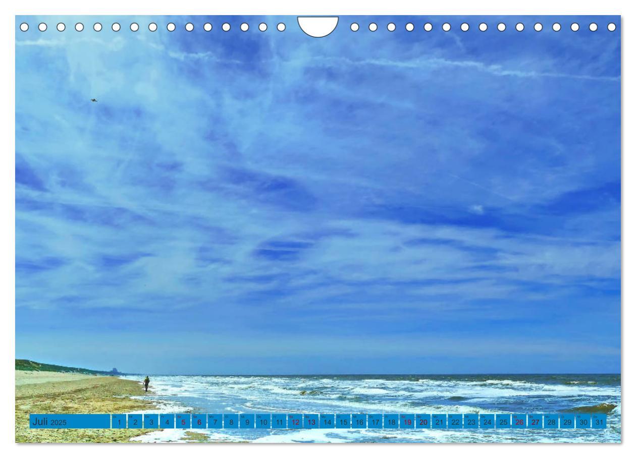 Bild: 9783435117536 | Holland - Die Nordsee von Zandvoort bis Breskens (Wandkalender 2025...