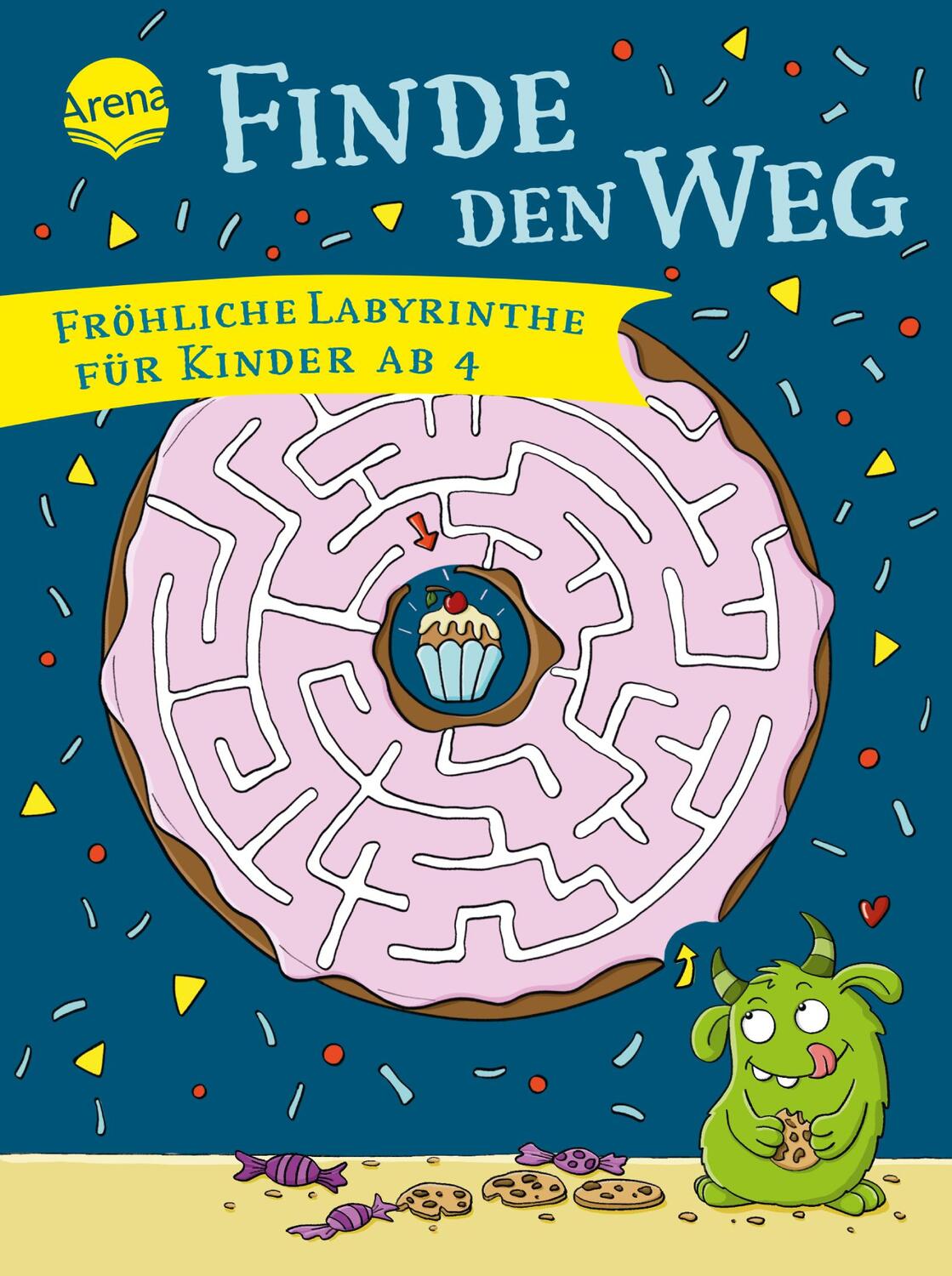 Cover: 9783401719450 | Finde den Weg. Fröhliche Labyrinthe für Kinder ab 4 | Melanie Kraft