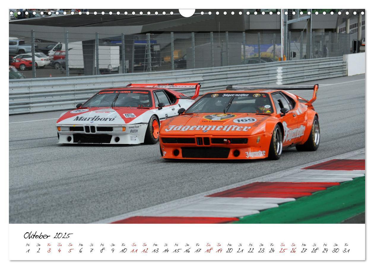 Bild: 9783435011285 | BMW M1 Procar (Wandkalender 2025 DIN A3 quer), CALVENDO Monatskalender