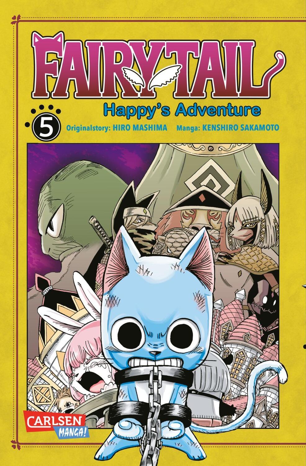 Cover: 9783551768087 | Fairy Tail - Happy's Adventure 5 | Kenshiro Sakamoto (u. a.) | Buch