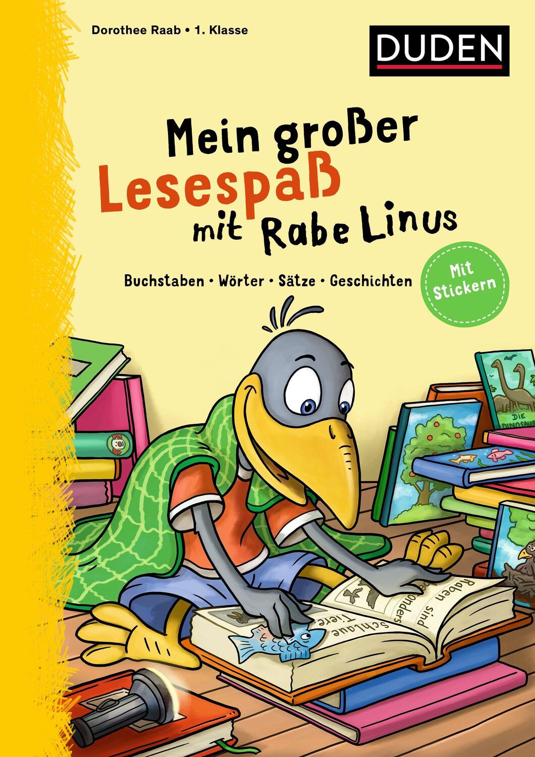 Cover: 9783411722105 | Mein großer Lesespaß mit Rabe Linus - 1. Klasse | Dorothee Raab | Buch