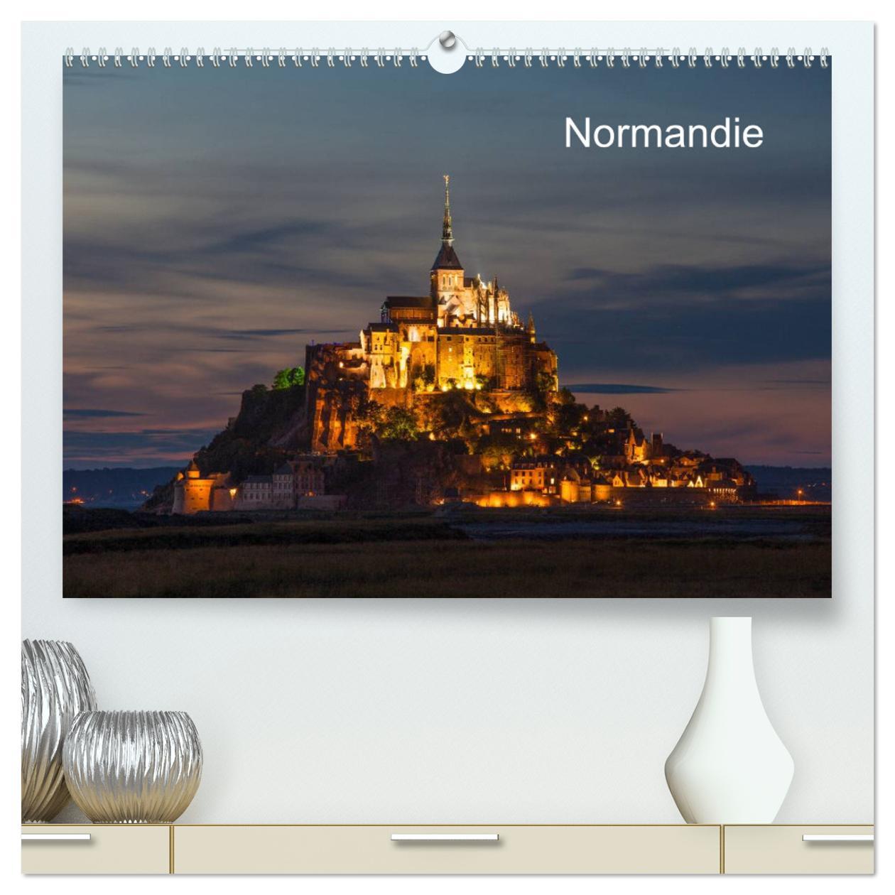 Cover: 9783435781324 | Normandie (hochwertiger Premium Wandkalender 2025 DIN A2 quer),...