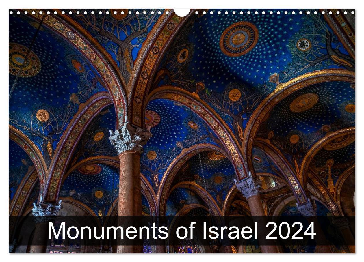 Cover: 9781325895793 | Monuments of Israel 2024 (Wall Calendar 2024 DIN A3 landscape),...