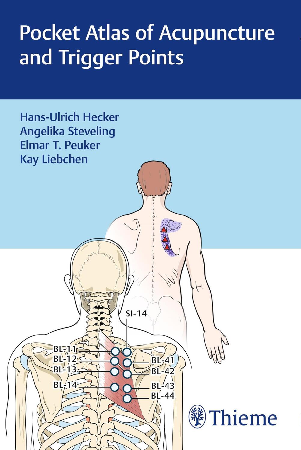 Cover: 9783132416031 | Pocket Atlas of Acupuncture and Trigger Points | Hecker (u. a.) | Buch