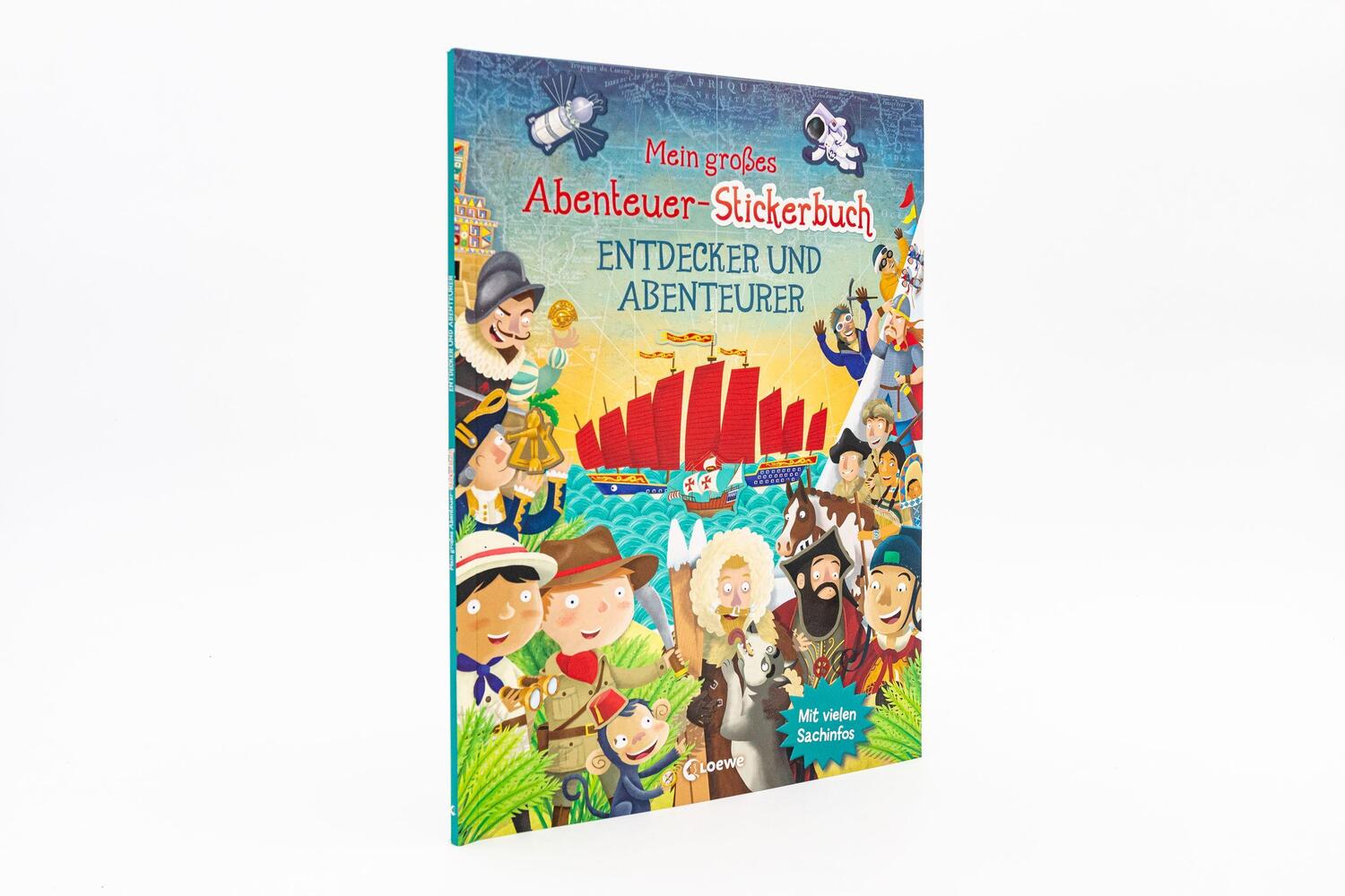 Bild: 9783743212688 | Mein großes Abenteuer-Stickerbuch - Entdecker und Abenteurer | George
